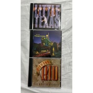 Lot‎ 3 CDs: Country: Diamond Rio , Little Texas, The Tractors
